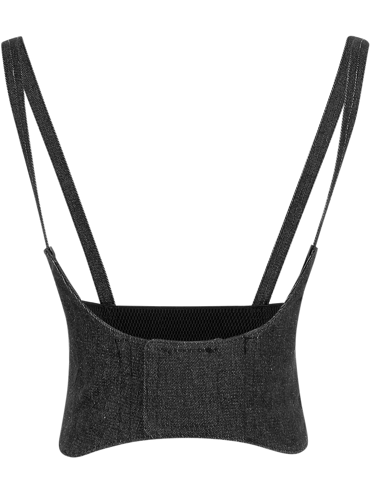 Women\'s Underbust Corset Belt Faux Leather Wide Elastic Waist Belt Steampunk INSPIRE CHIC Women main image 4