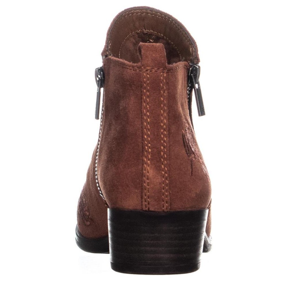 lucky brand red boots