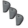 thumbnail image 2 of Preplabs Car Seat Belt Protector Adjuster, Child Baby Kids Safety Holder, 3-Piece Black Vehicle Accessory for Child Baby Kids Grey One, 2 of 6