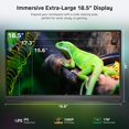 thumbnail image 2 of Monitor portátil Anyuse de 18,5" 100 Hz FHD IPS USB-C HDMI, 2 of 7
