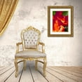 thumbnail image 3 of Peck, Gail 25x32 Gold Ornate Wood Framed with Double Matting Museum Art Print Titled - Romantic Tulips II, 3 of 4