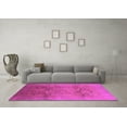 thumbnail image 3 of Ahgly Company Indoor Round Oriental Pink Industrial Area Rugs, 4' Round, 3 of 4