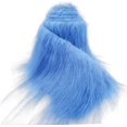 thumbnail image 2 of Dalrosia Plush Faux Fur Fluffy Fabric Precut Strips Fur Ribbon Fuzzy Craft Fur Soft Fake Precut Rolls for Cosplay Costume DIY Craft Gnomes Beard Santa Claus Dwarf Decoration, 2 of 2