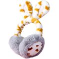thumbnail image 1 of Cache-Oreilles Mignons d'Hiver pour Femmes, Oreilles d'Animal de Vache Rabbit, Doux et Chauds pour l'Extérieur, pour Femmes et Filles, 1 of 2