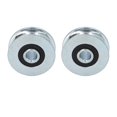 thumbnail image 1 of Set of 2 alloy steel pulleys, 40mm outer diameter, 8mm center hole diameter, ball bearing, 1 of 1