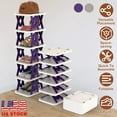 thumbnail image 3 of 6 Tier Foldable Shoe Rack, 3 of 8