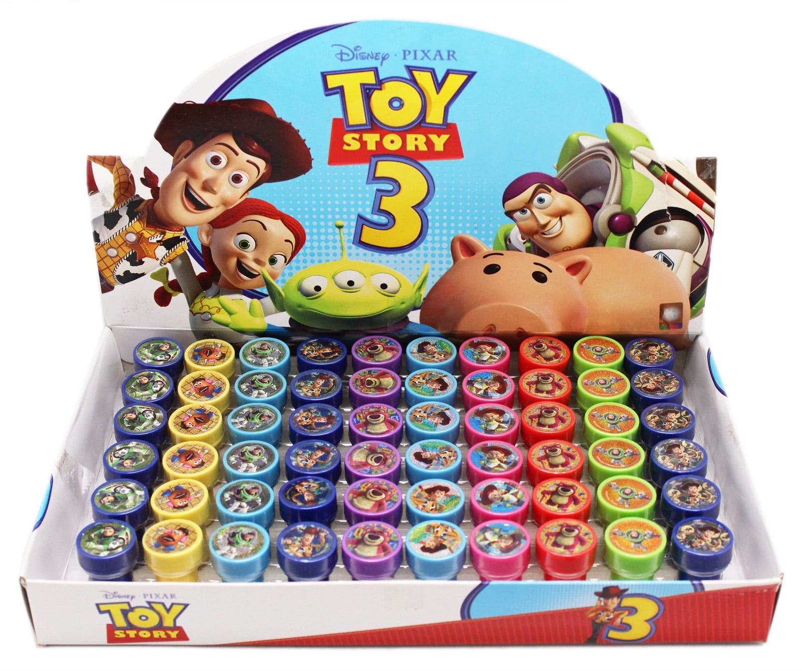 Disney Pixar's Toy Story 3 Random Colors Stamp Set (3 Stamps, Chosen at