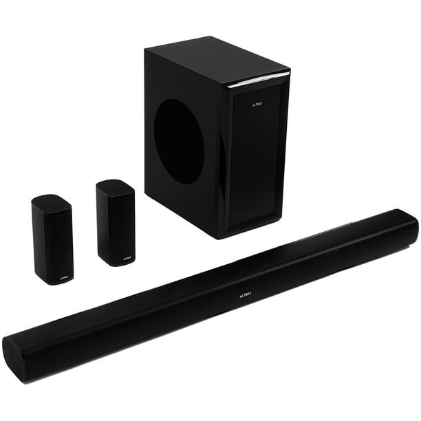 Sistema de Teatro en Casa ACTECK DYNAMIC TREK BS700 Inalambrico Sonido 5.1 Bluetooth 5.3 180W RMS Control Remoto