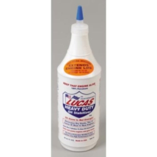 Lucas Oil 100011 Engine Oil Additives, Oil Stabilizer Heavy Duty, Each
