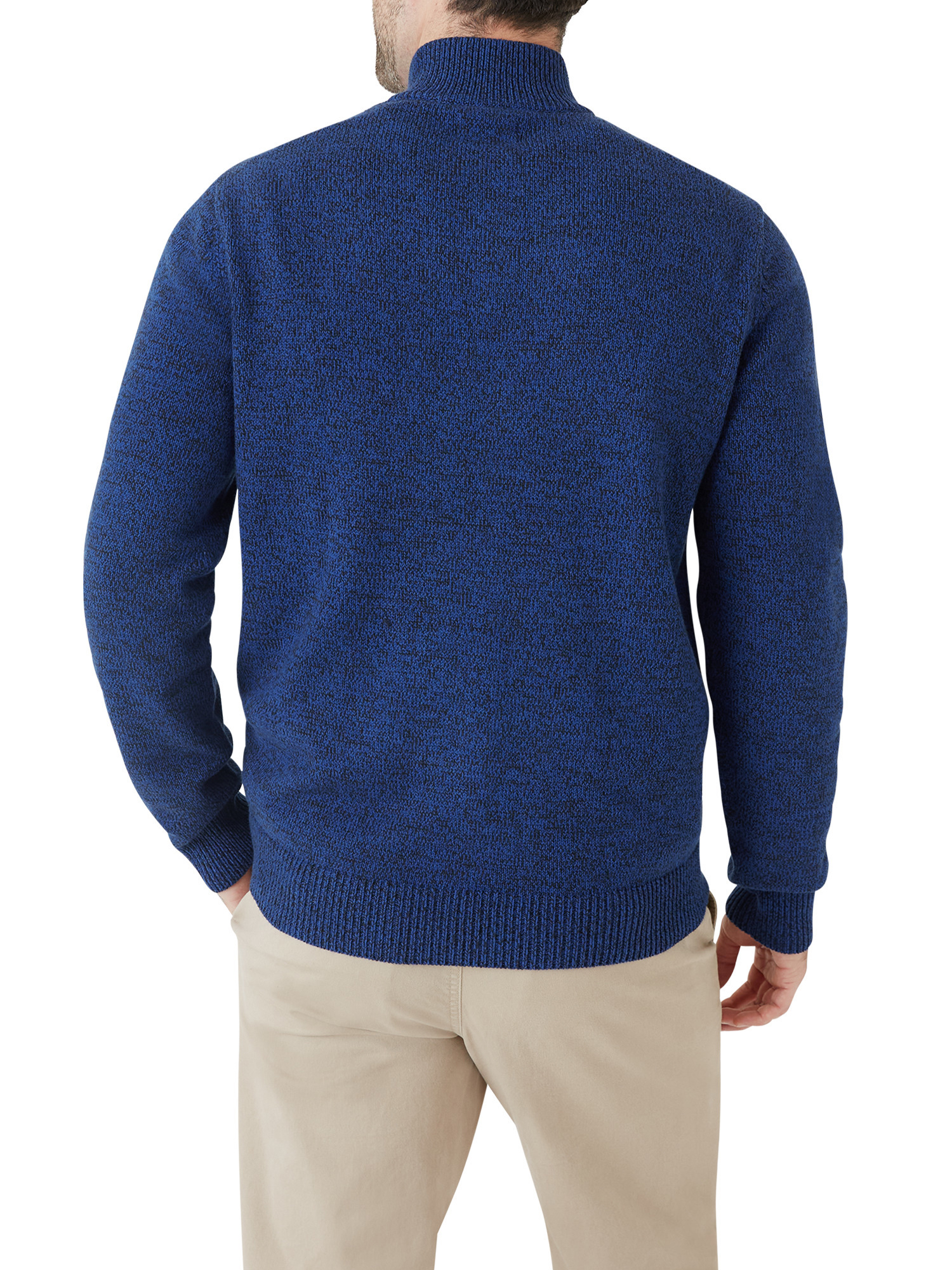 Chaps Men's Holiday Twist Quarter Zip Sweater - Sizes XS up to 4XB