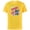 Yellow, variant on Disney Stitch School is Cool - Short Sleeve Cotton T-Shirt for Adults - Customized-Black