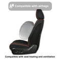 thumbnail image 5 of Red Edge Car Seat Covers for Honda HR-V 2023-2026 Car Seat Cover , Faux Leather, Full Set of 5 Seats, With Lumbar Support, Waterproof, Beautify Interior, Beautify the Interior of Old Cars, 5 of 10
