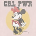 thumbnail image 2 of Toddler's Mickey & Friends Minnie Girl Power Graphic Tee Light Pink 5T, 2 of 3