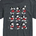 thumbnail image 3 of Disney - Mickey Poses Grid - Men's Short Sleeve Graphic T-Shirt, 3 of 5