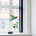 thumbnail image 4 of Colgante de Colibrí, Atrapasueños de Vidrio de Colores, Panel de Ventana de Vidrio de Colores, Decoración de Ventana, 4 of 5
