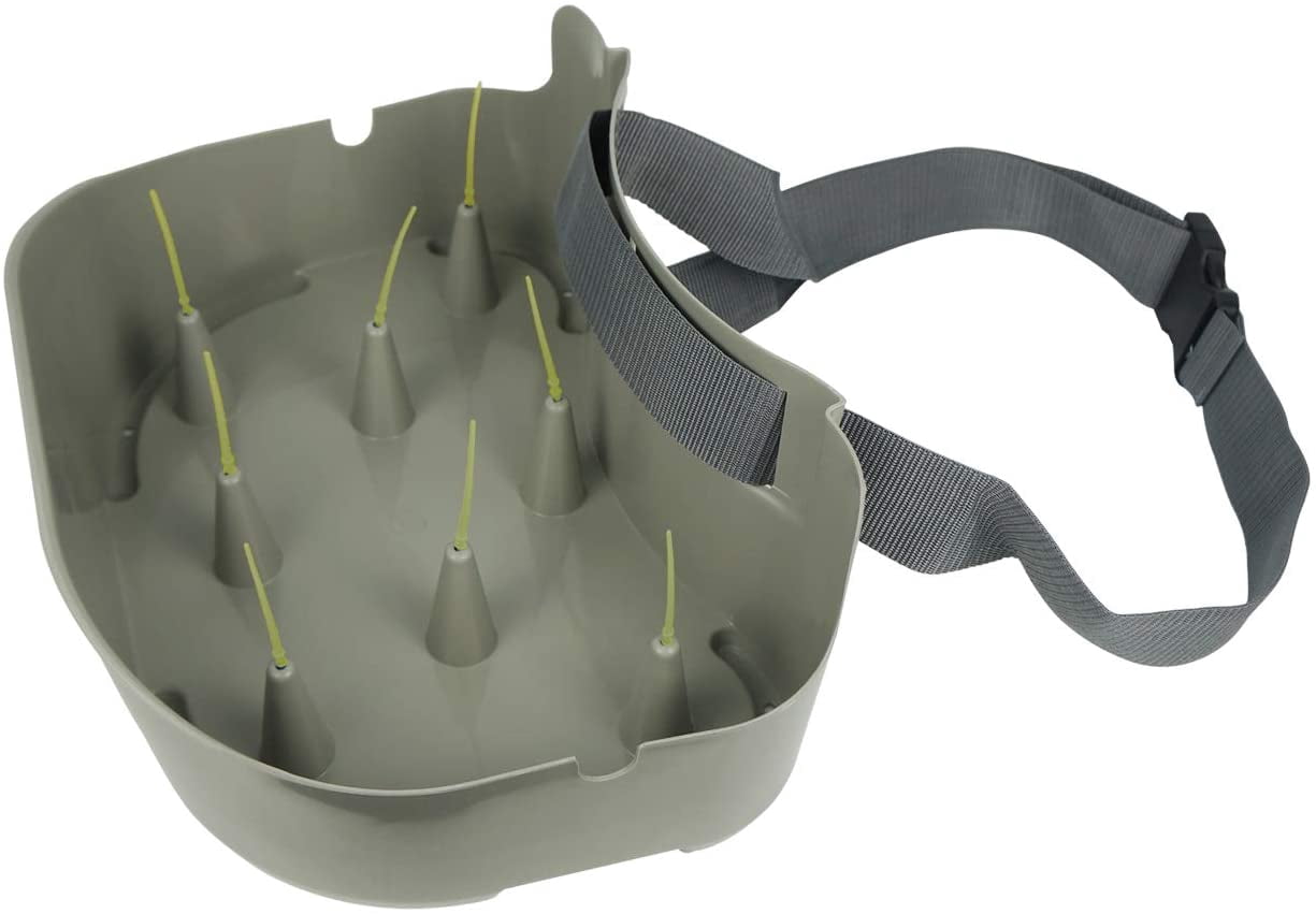 Coldwater Fly Fishing Stripping Basket – Lightweight Danish Design With Cones & Adjustable Straps