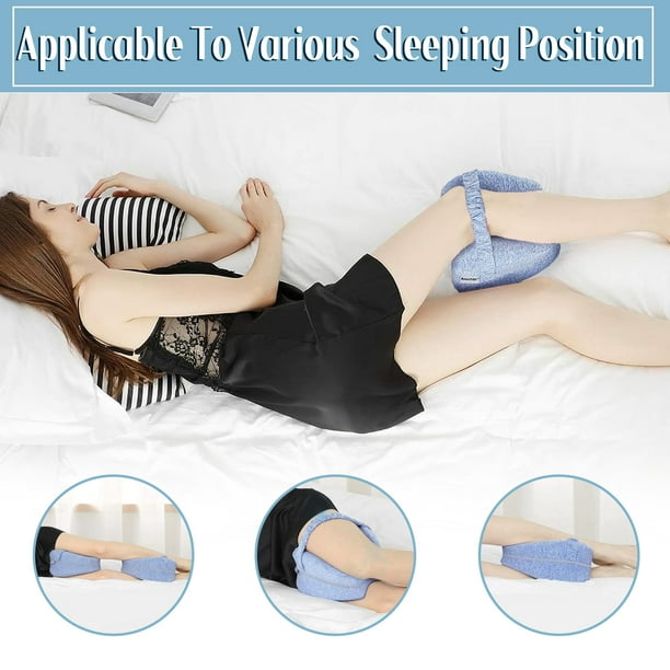 Pillow for side sleepers with on sale hip pain