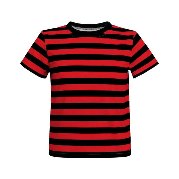 Camiseta Prebene Pugsley Addams a rayas para niños Halloween