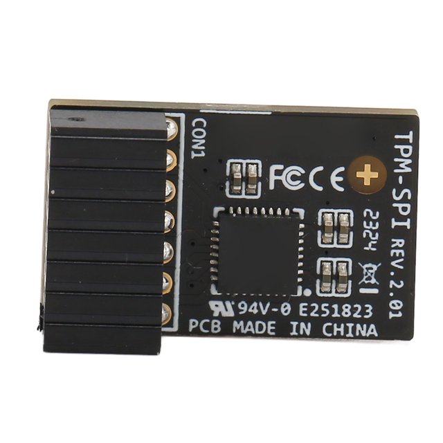 Módulo TPM2.0 Módulo de seguridad de cifrado TPM SPI de 14 pines con SLB 9670 para placas base ASUS para Windows