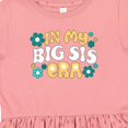 thumbnail image 4 of Inktastic In My Big Sis Era Retro with Flowers Girls Toddler Dress, 4 of 5