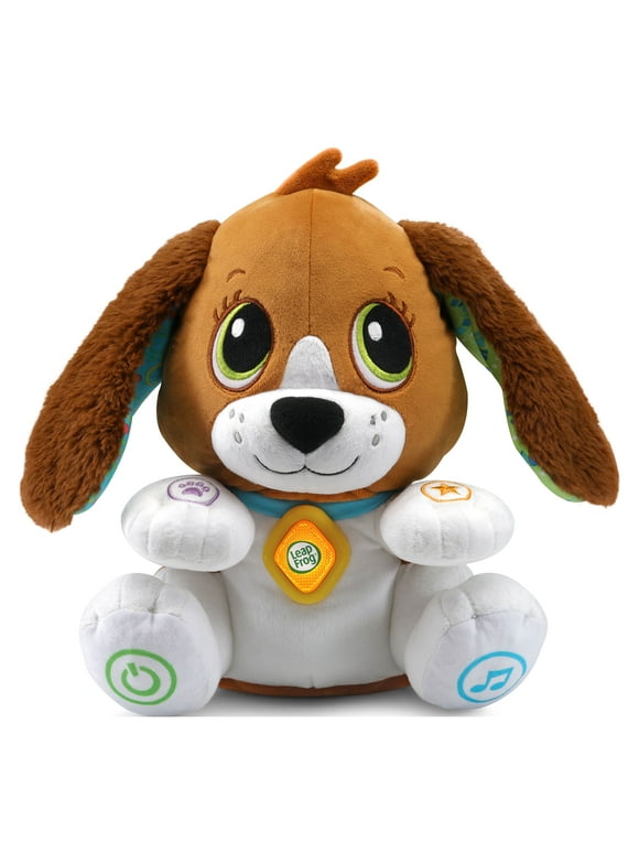LeapFrog Speak & Learn Puppy, Plush Dog with Talk-Back Feature