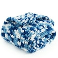thumbnail image 4 of Amélie Handmade Chunky Knit Chenille Throw Blanket Soft Cozy Blanket for Couch, Sofa Bed, 4 of 5