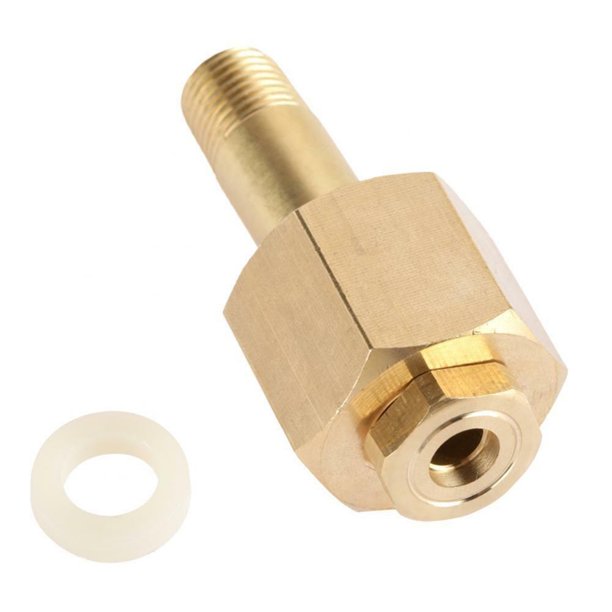 Wanwan CGA320 Brass CO2 Carbon Dioxide Regulator Inlet Nut Nipple