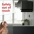 thumbnail image 5 of AVF EM60B-a Microwave Wall Mount Bracket, Black Metal, 5 of 8