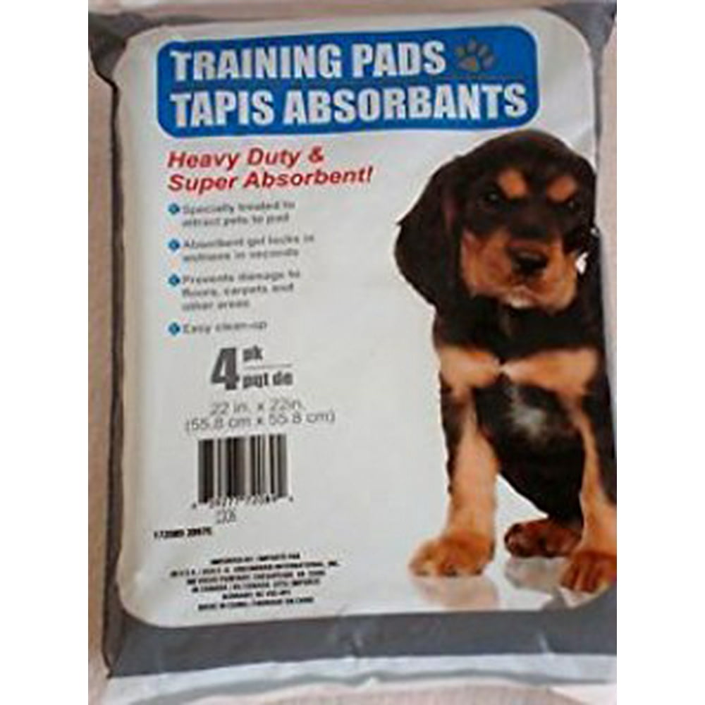 Training Pads, 4 Pack