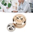 thumbnail image 4 of Toy, Iron Steel Polishing Tumbling Process Comfortable Grip Pressure Relieving Finger Training  Easy Operation Feel Slippery  Orbit Ball For Relief Stress Depression, 4 of 8