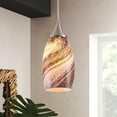 thumbnail image 2 of Aiwen Modern Pendant Light Marble Grain Glass Hanging Ceiling Lamp Industrial Handcrafted Lighting, 2 of 10
