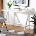thumbnail image 2 of SAFAVIEH Ripley Solid Classic Modern Glam Writing Desk, White, 2 of 11