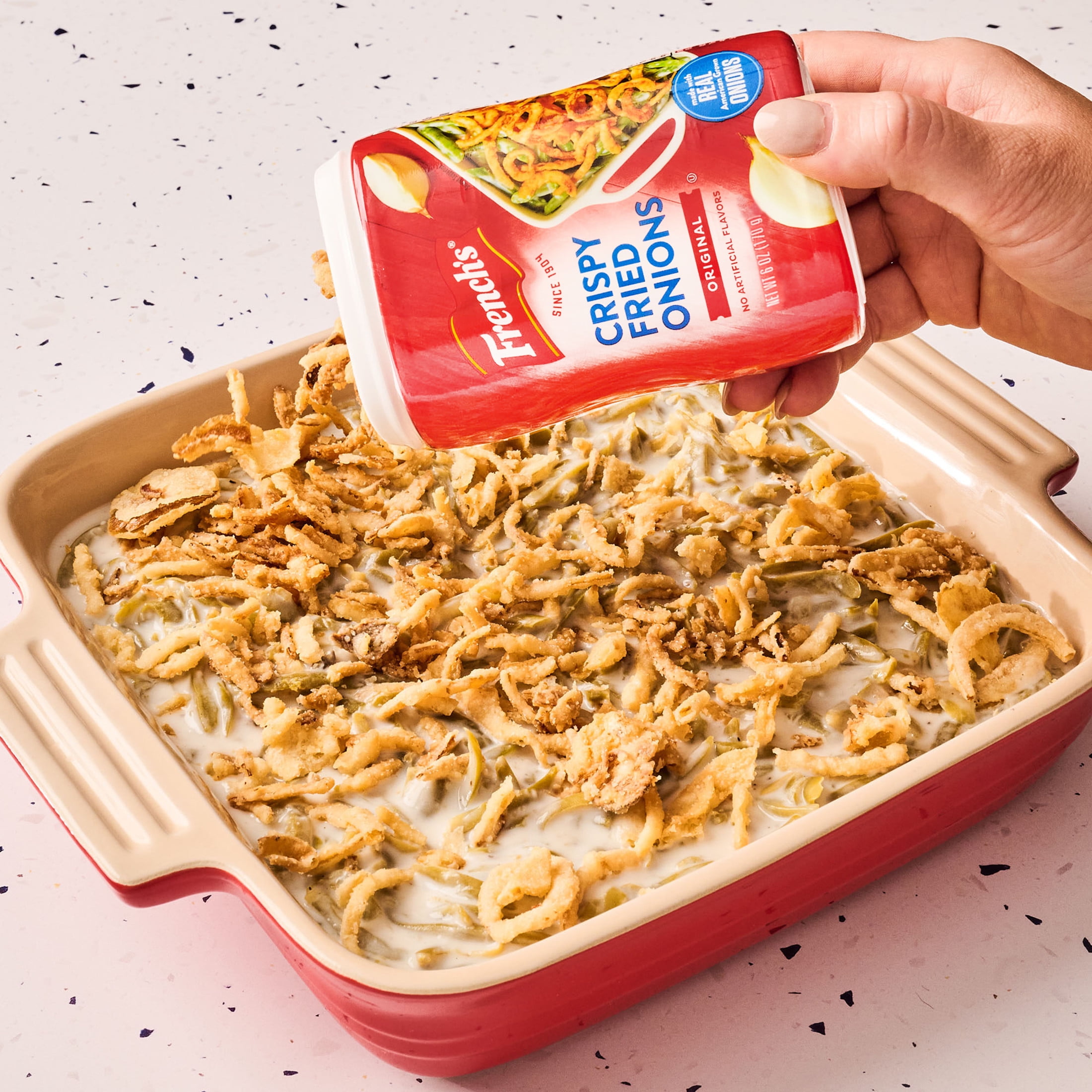 French's Kosher Original Crispy Fried Onions, 6.0 oz Can