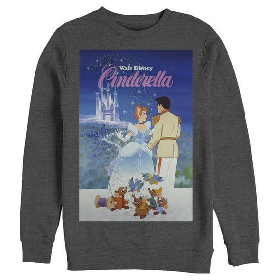 Men's Cinderella Signature Movie Poster Sweatshirt