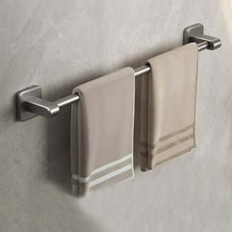 Nameeks General Hotel 25.4 In. Wall Mounted Double Rail Towel Bar In Matte Black Nameeks NCB102