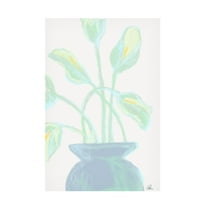 Trademark Fine Art Pictufy Studio Flowers Mint Canvas Wall Art
