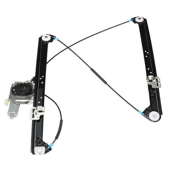 Power Window Regulators Front Left Drivers Side with Motor Assembly Replacement Parts for 2000-2006 For BMW X5