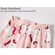 thumbnail image 4 of Conjunto de pijama navideño para niñas, ropa de dormir para bebés, ropa de dormir con estampado de animales, pijama de invierno de manga larga, conjunto de 2 piezas, regalo de Navidad para niños, 4 of 5