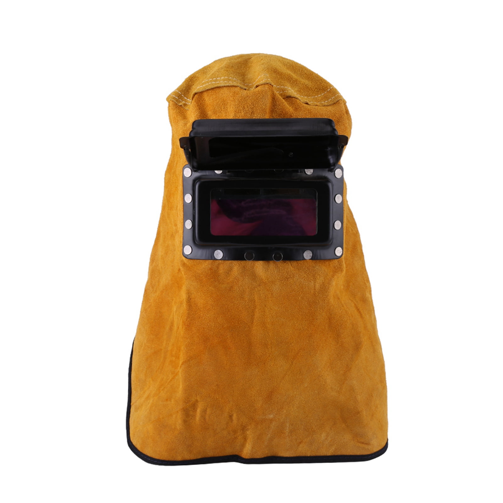 Leather Welding ? Hood Anti-dust Breathable Welding Helmet? For Full Protection For Welding Workers For Heat Resistant