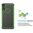 thumbnail image 4 of Case for Moto G Power 2020, Sturdy Case for Motorola Moto G Power 6.4", Njjex Shock Absorbing Dual Layer Silicone & Plastic Bumper Rugged Grip Hard Protective Cases Cover for Moto G Power (2020)-Green, 4 of 4