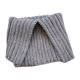 thumbnail image 3 of Bufanda de punto Yinane para el cuello Gris Bufanda calentadora de cuello de punto, 3 of 8