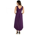thumbnail image 2 of 24/7 Comfort Apparel High Low Maternity Party Dress with Pockets, 2 of 4