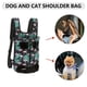 thumbnail image 5 of Bolsa de pecho Hebilla de seguridad incorporada Bolsa de transporte para perros y mascotas Mochila (pájaro verde XL) Tmvgtek Libre de BPA, 5 of 7