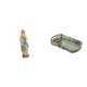 thumbnail image 1 of Escultura De Resina De La Virgen María, Pieza Decorativa Y Bandeja Funcional Para Servir Alimentos, Ideal Para La Oficina, El Coche, El Baño, El Tocador Y El Hogar., 1 of 8