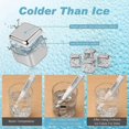 thumbnail image 3 of 8 X Stainless Steel Whisky Stones Ice Cubes, Reusable Chilling Rocks Cooling For Scotch Whisky, Wine, Gin, Tonic Drinks (silver)(9pcs, 3 of 5
