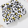 thumbnail image 5 of Baby Girl Outfit Sets Fashion Letter Romper Leopard Bow Shorts Summer Girls' Clothing Sets Cute Shorts Set Black 6-9 Months, 5 of 5