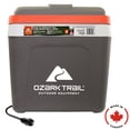 thumbnail image 1 of Ozark Trail 26 Quart Electric Cooler Portable Travel chest Cooler Highline 12V Iceless 30 Cans, Grey, 1 of 8
