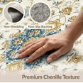 thumbnail image 6 of ODIKA 4'x6' Washable Area Rug Pet Friendly, Non-Shedding Vintage Boho Distressed Retro Scroll Textured Pile for Bedroom, Reading Nook, 6 of 7