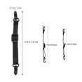 thumbnail image 2 of OUNONA 2Pcs Elastic Mask Strap Extender with Adjustable Hook and Black Plastic for Long-term Mask Use and Friends, 2 of 8