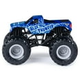 thumbnail image 3 of Monster Jam, Official Blue Thunder vs. Storm Damage Die-Cast Monster Trucks, 1:64 Scale, 2 Pack, 3 of 5